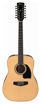 Ibanez PF1512-NT 12-snarige dreadnought-model westerngitaar