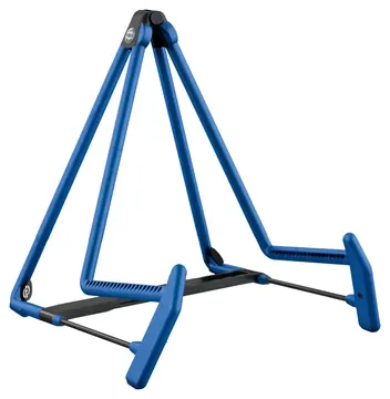 K&M Gitarrenständer 17580 "Heli 2" blau