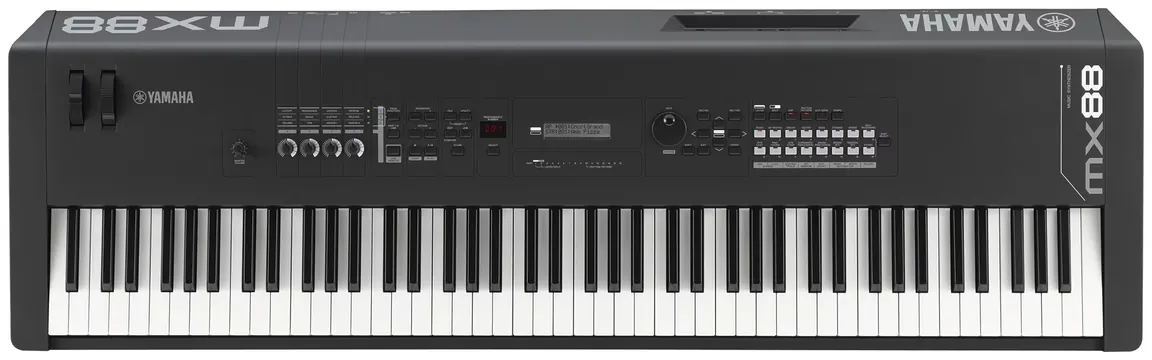 Yamaha Sintetizador Yamaha MX88 88 teclas com Fonte Bivolt - Preto/Branco