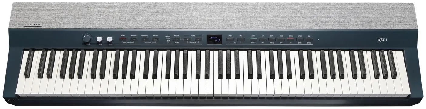 Kurzweil KAP1-KB Stage Piano (Hammermechanik), dunkelblau