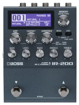 Boss IR-200 - Amp & IR Cabinet Simulator
