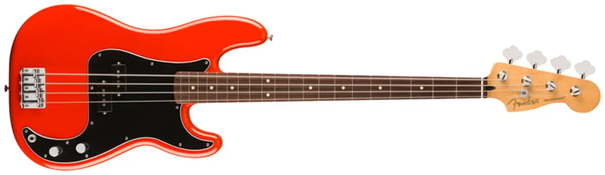 Fender Precision Bass Player II Coral Red