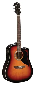 Eko Ranger CW Eq Brown Sunburst