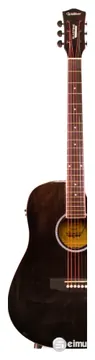 Waldman DCE-141 Eletroacústico Cordas Aço Cor Preto (GY)