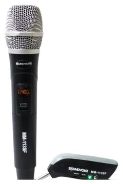Soundvoice Microfone Sem Fio de Mão Soundvoice Mm113 Sf (6317)