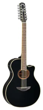 Yamaha APX700II 12 String Black