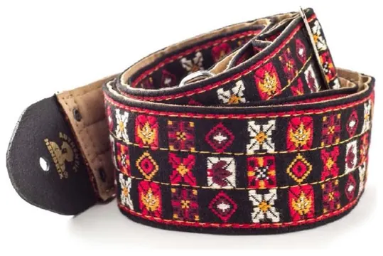 Jim Dunlop JH01 Jimi Hendrix Strap Woodstock Gewebe-Gitarrengurt (50mm)