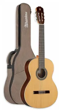 Guitarra Clássica Alhambra 2C Cedro Sapele com Saco 10mm