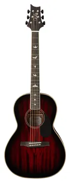 PRS SE PARLOR 20 PIEZO FG Fire Red Burst
