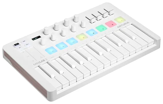 Arturia Minilab 3 Alpine White