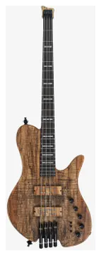 Marcus miller F10 Dx 4 Headless NT Spalted Maple Top Natural