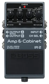 Boss IR-2 | Pedal Simulador de Amp e Gabinete com Impulse Response