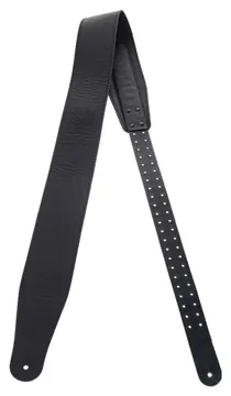 Richter Raw V Nappa Guitar Strap Black - 1505