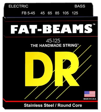 Dr Strings FB 5-45 Fat-Beams Muta di corde per basso elettrico 5 corde 045-125