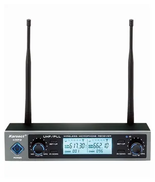 Karsect Microfone Karsect KRP2 Duplo De Mão Recarregável