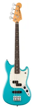 Fender Player II Mustang Bass PJ - RW - Aquatone Blue