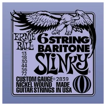 Ernie Ball 2839 Slinky Baritone 13-72