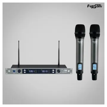 Karsect Microfone Karsect Sem Fio KRP-2R Duplo DE Mão Rack | Fujisom