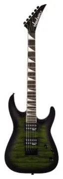 Jackson JS32Q Dinky Arch Top DKA HT Transparent Green