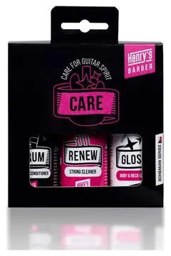 Henrys Barber Cosmetics 2915SET Politur, Saitenreiniger, Griffbrettpflege