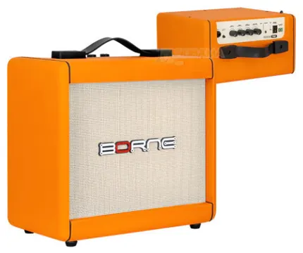 Borne Amplificador Guitarra Borne F60 15w Laranja