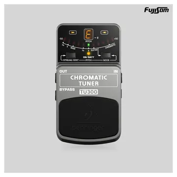 Behringer Pedal Behringer P/ Guitarra/baixo TU300 Tuner Chromatic | Fujisom