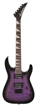 Jackson JS Series Dinky Arch Top JS32Q DKA Hardtail Transparent Purple Burst Amaranth Fingerboard