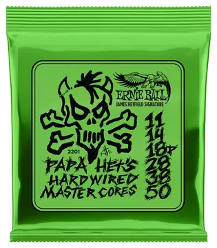 Ernie Ball EB22010 Papa Hets Hardwired Master Core Sign .11-50