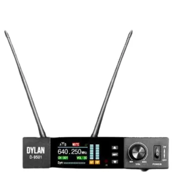 Dylan Microfone Sem Fio Dylan D9501 Dinâmico Cardióide Um Bastão