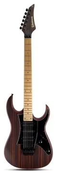 Waldman Super Strato Hsh Floyd Rose Waldman Wig250 Dn/b Dark Natural C/ Bag (12382)