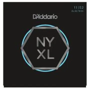 D'Addario 6-String Nickel Wound, Electric Guitar Strings, 11-52, NYXL1152