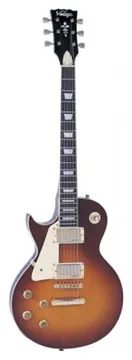 Vintage LV100TSB Left Handed Les Paul Sunburst