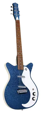 Danelectro 59M Nos+ Deep Blue Metalflake