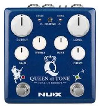 NUX Verdugo Series Dual Overdrive Pedal QUEEN OF TONE, NDO-6