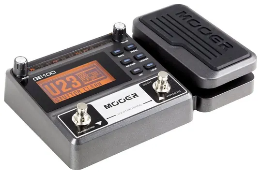 Mooer Pedaleira Mooer Ge100 Para Guitarra Com Multi Efeitos