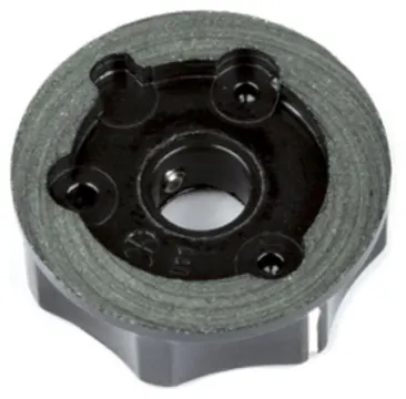 Fender Knob Fender para Baixo Deluxe Jazz Bass Inferior Preto