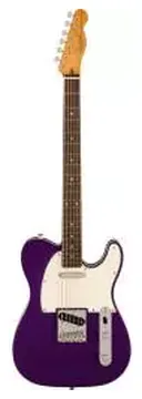 Squier Fsr Classic Vibe Baritone Custom Telecaster Purple Sparkle