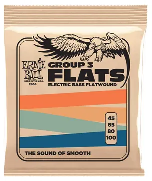 Ernie Ball 2806 Nickel Flatwound Bass 45-100