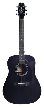 Seizi Neo Akira Kaizen Half Cutaway - Open Pore Black com Bag