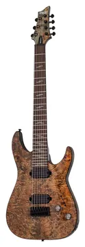 Schecter 2457 | Omen Elite7 String Electric Guitar | Charcoal