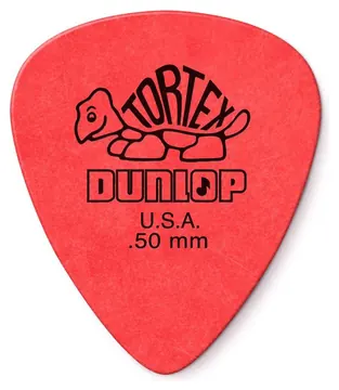 Dunlop Tortex Standard Red 0.50MM 12 Pack