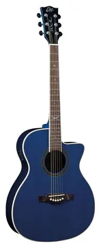 Eko NXT A100CE See Through Blue Chitarra acustica elettrificata