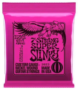 Ernie Ball 2623 Super Slinky 7 Cordas 9/52