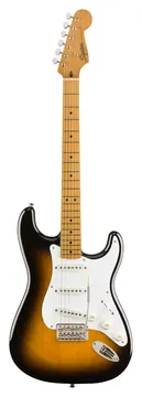 Squier Classic Vibe Stratocaster 50s 2 Kleuren Sunburst MN Elektrische Gitaar