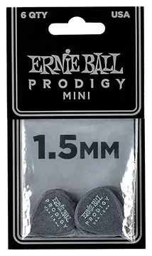 Ernie Ball Prodigy Mini 6 Plettri 1.5mm Black