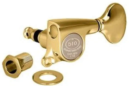 Gotoh SGS510Z machine heads with L5 buttons 3L3R, gold