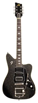 Duesenberg Paloma Sparkle-afwerkingen Black Sparkle