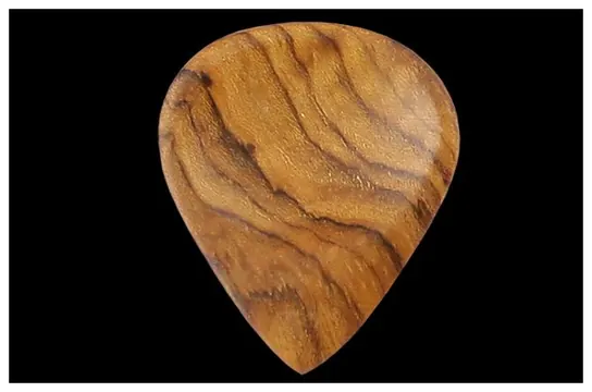 Tone Grown Picks Holz- Plektrum Zebrawood Std.