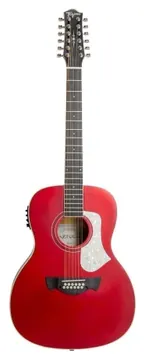 Tagima 12c Elétrico Agathis Latin América Azteca Xii Cas Candy Apple Satin (5664)