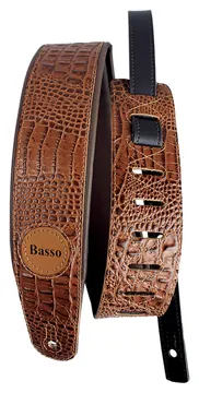 Basso Correia Basso VT SL 58 Crocodile Marrom